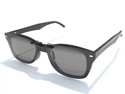 Sunglasses Wayfarer  Ray-Ban 3D model