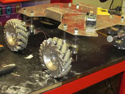 Mecanum wheel robot  3D model