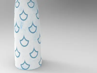 Nac Candlestick Low-poly 3D model