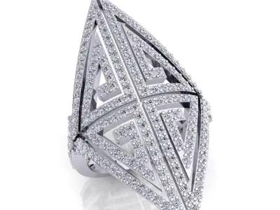 Aarna Luxury Ring 101 3D print model