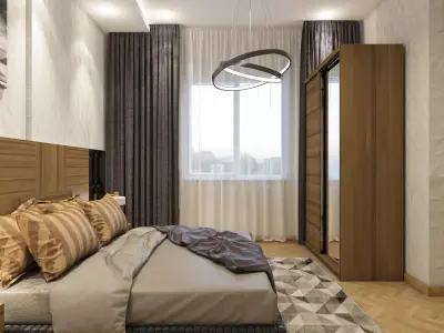 Bedroom design 3D model