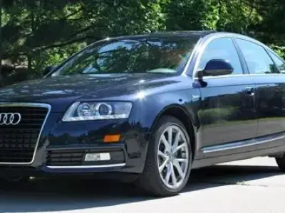 Audi A6 Rigged Low-poly 3D model