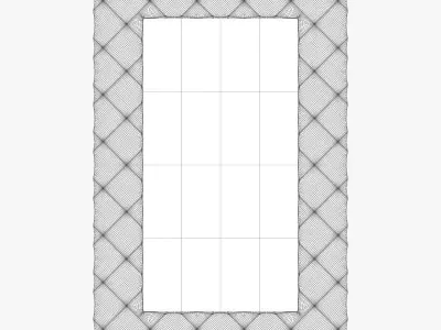 Howard Elliott collection krystal bright silver mirror 3D model
