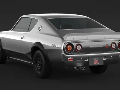 Nissan Skyline GT-R KPGC110 3D model