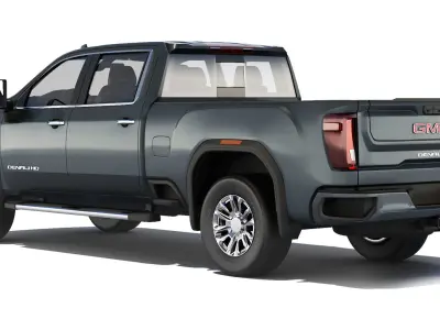 GMC Sierra 2500HD Denali 2020 3D model