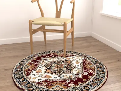 Rugs No 4 Low-poly 3D model
