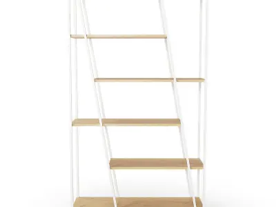 Albi Freestanding Bookcase 3D model