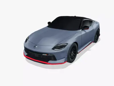 Nissan Z Nismo 2024 Low-poly 3D model