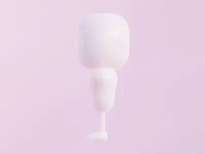 Toon Character Base Free low-poly 3D model