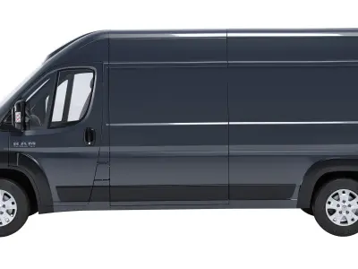 RAM Promaster Van 2023 3D model