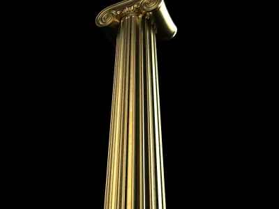 Column of Corinthian 3D model