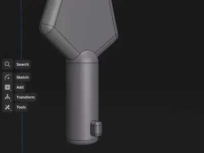 Automatic KS600 ROBOT KEY 3D print model