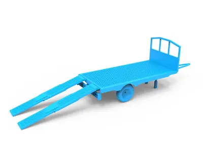 Trailer toy 3D print model