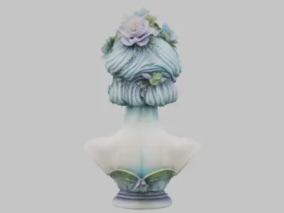 Statue of Liberty Low-poly 3D model