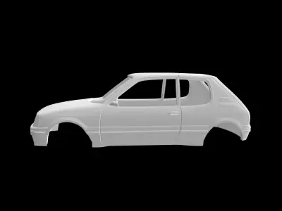 Peugeot 205 GTI 3D print model buy