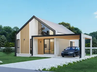 Nordic house 3D print model