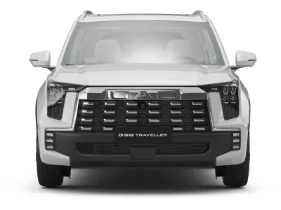 2026 GAC GS8 Traveler with Interior 3D model