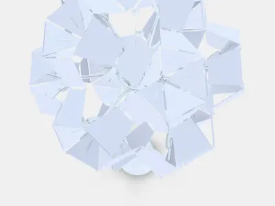 RAMSELE Pendant Lamp Low-poly 3D model