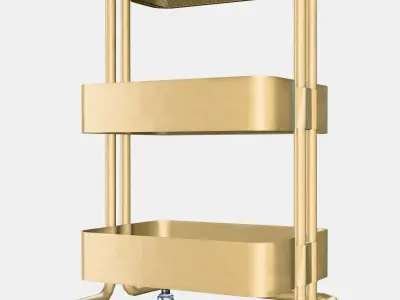 RASKOG Trolley Low-poly 3D model