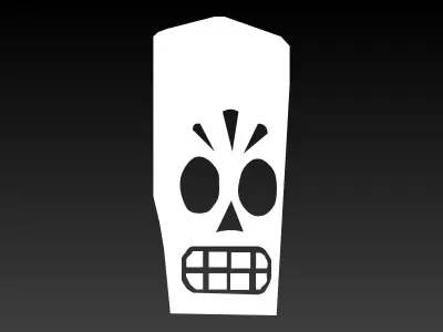 Manuel Calavera - Head Free 3D model