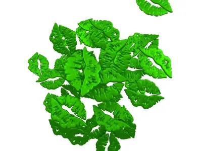 Many Kisses Mark v1 015 3D model