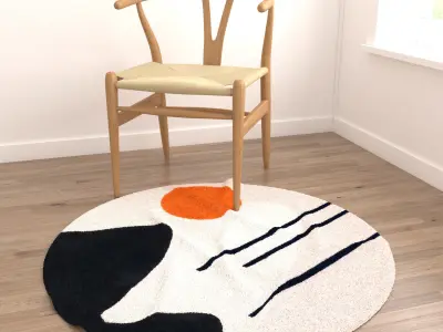 Rugs No 873 Low-poly 3D model