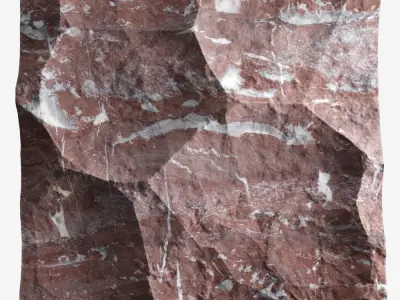 289-RockPanel piece of stone 3D model