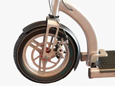 Electric scooter 3D model
