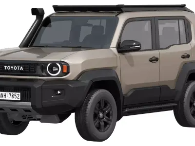 Toyota Land Cruiser FJ Offroad Package 2027 3D model