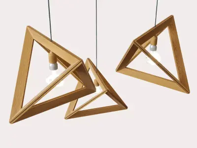 Lampenrahmen Herr Mandel Lamp 3D model