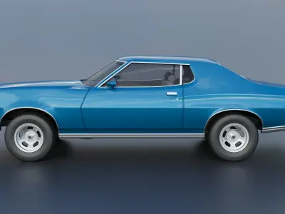 Gran Torino 1974 3D print model