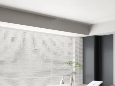 Study Home Modern villa decoration 3D model