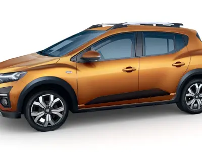 Dacia Sandero Stepway 2021 Low-poly 3D model