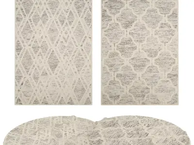 Rugs No 509 Low-poly 3D model