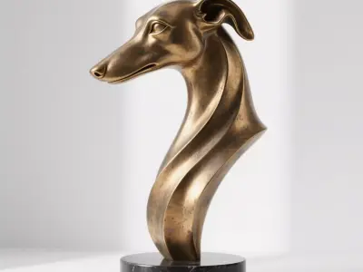 Greyhound 3D print model