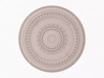 Classic Celling Medallion 30 3D model