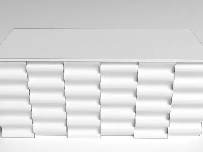 Buffet Table 3D model