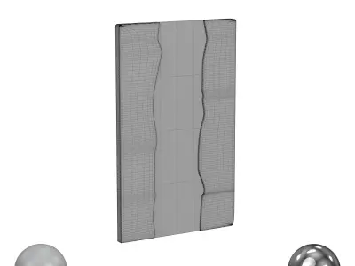 East at Main Luisa Live Edge 3D model