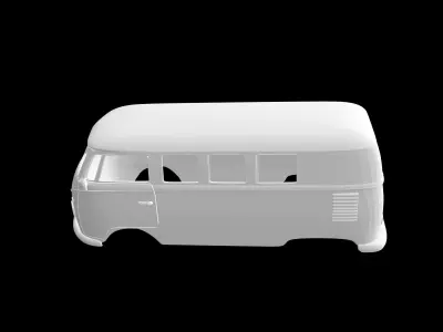 Volkswagen T1 3D print model