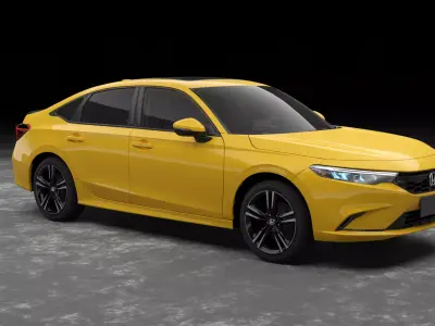 Honda Integra 2022 3D model