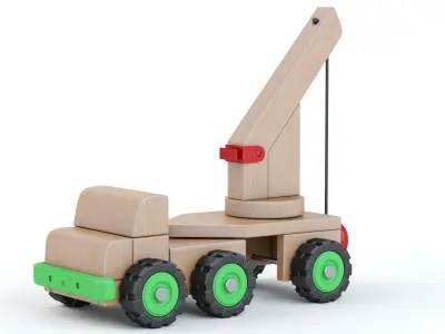 Toy Car Truck Large WALL BEAT MACHINE 3D model