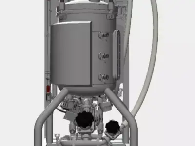 Chemical Mobile Tank 3D model