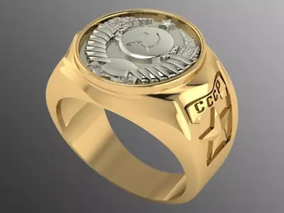 Ring od 17 3D print model