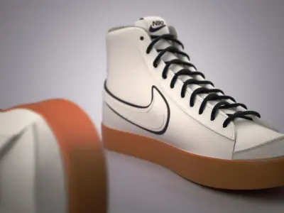 Nike Blazer Mid 77 Premium 3D model