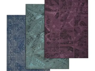 Rug Set 378 3D model