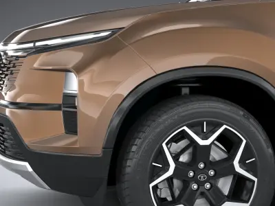Tata Safari 2024 3D model