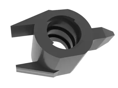 Renault Scenic 2 Trunk Lock Actuator Gear Nut 3D print model