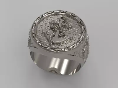 Anchoor Ring Free 3D print model