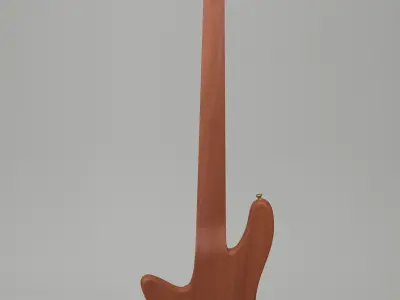 Bass Guitar 3D model