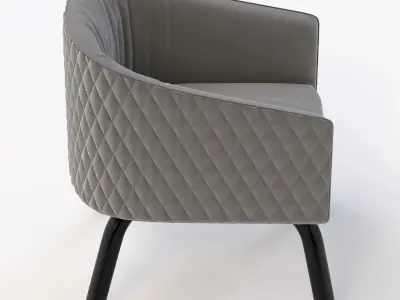 Lolita Diamond Armchair 3D model